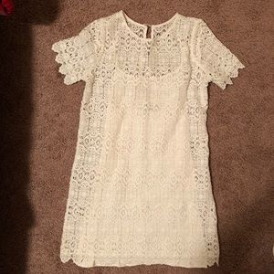 Abercrombie & Fitch White Lace dress